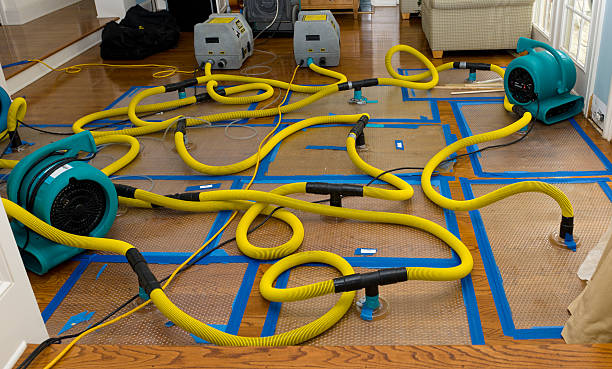 Professional Water Extraction technician working in Bennett, NC